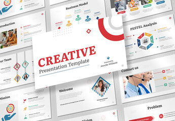 Creative Business Presentation Template layout