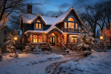 Christmas Lights - Generative AI