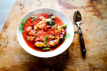 手作りトマトリゾット