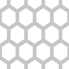 Seamless pattern with hexagon honeycomb