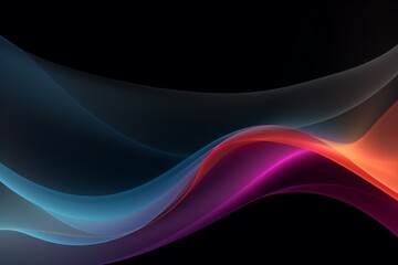 Modern Black Background Line Light Abstract
