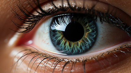 eye close up HD 8K wallpaper Stock Photographic Image