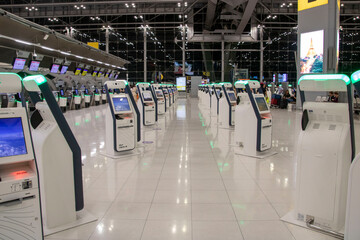 공항의 키오스크