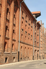 Fototapeta premium View of the old town of Toruń in Poland