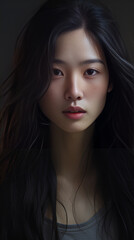 Fototapeta premium portrait of a woman | generative AI