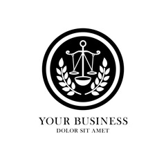 Law Firm Logo Design Template