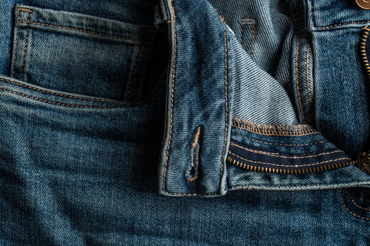Denim pocket detail