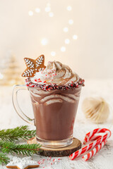 Cup of hot chocolate