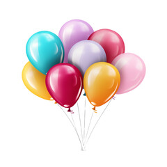 Fototapeta na wymiar Balloons, colorful, party