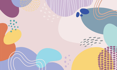 Fototapeta premium Design banner frame background .Colorful abstract background for design.