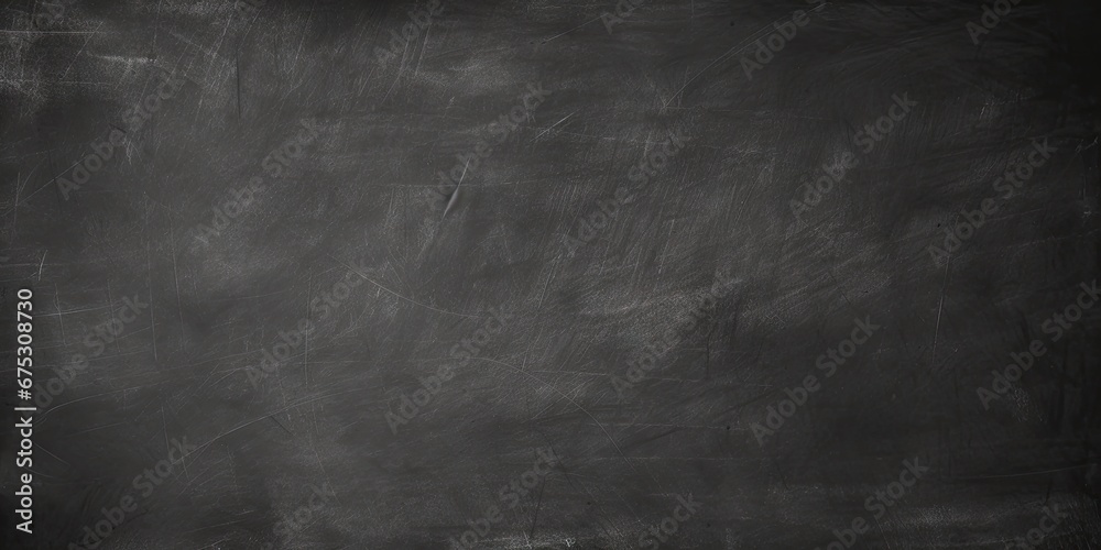 Wall mural Gritty vintage black grunge surface texture. Rough textured old chalkboard dark background. Weathered stone. Blackboard style. Gray slate for design