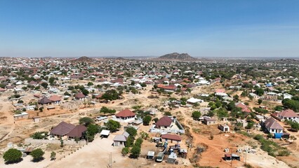Aerial View of Dodoma City During Daytime