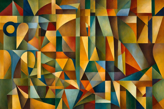 Cubism-style art about human rights. immutable, intrinsic, inherent, sacred, indivisible, inestimable, indispensable, unassailable, unalienable, inviolable