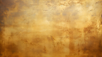 Obraz na płótnie Canvas Golden grunge background texture. generative AI.