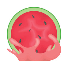 watermelon illustration