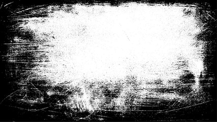 Abstract dirty or scratch aging effect. Dust and Scratched Textured Background. Dusty and scratch texture material or surface. Vignette texture with dust scratches. textured background transparent.