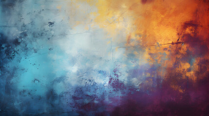 Obraz na płótnie Canvas Grunge Background Texture Abstract Colorful. generative AI.