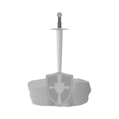 excalibur illustration