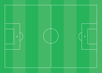 Seamless green staple on striped sports field. Astro turf pattern. Views to carpet or lawn. Vector background. Baseball, soccer. Fake plastic or cool ground to play on.