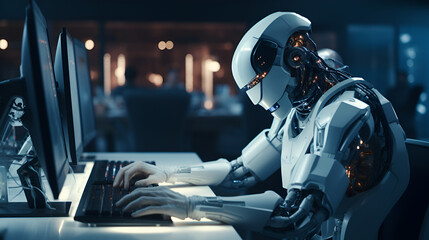 Robot artificial intelligence and computer technology	