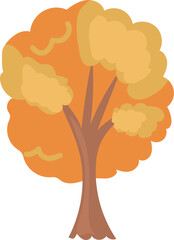 Autumn tree illustration