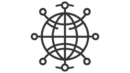 Go to web symbol icon vector illustration