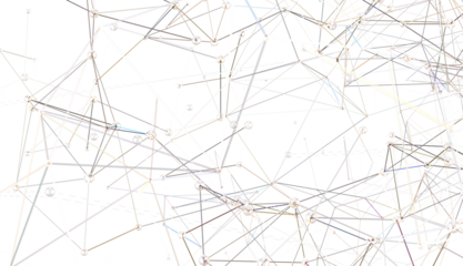Abstract network of physical devices on the Internet using a network connection