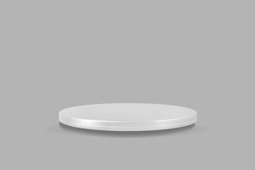 3d render colorful podium for product display on the background podium