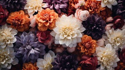 Fototapeta na wymiar Beautiful flowers as background
