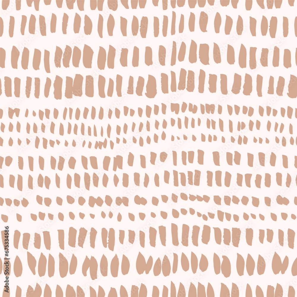 Aufkleber seamless abstract pattern with hand drawn strokes