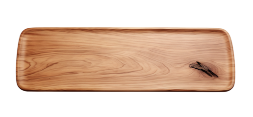 cutting board isolated on white background. Png file