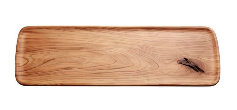 cutting board isolated on white background. Png file