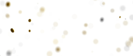 Radiant Revelry: Enthralling 3D Illustration of Shining gold Confetti