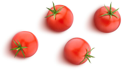 Tomato isolated on white background