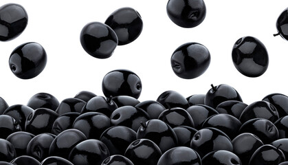 Black olive background