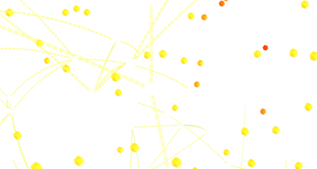 Abstract digital connection dots and lines. Technology background. Network connection structure. Plexus effect. 3d