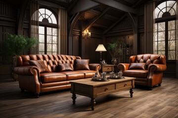 classic style  living room