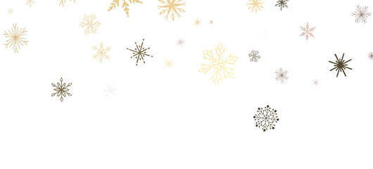 Snowflake Dance: Radiant 3D Illustration Showcasing Falling Christmas Snowflakes in Harmony