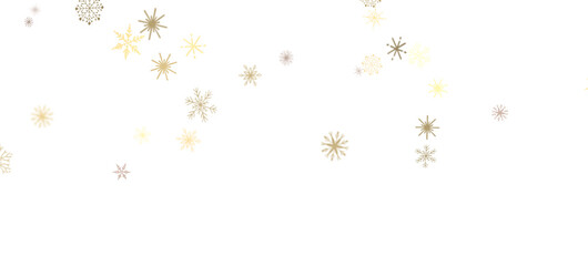 Snowflake Dance: Radiant 3D Illustration Showcasing Falling Christmas Snowflakes in Harmony