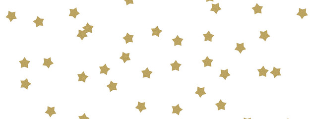 Cascading Christmas Constellations: Brilliant 3D Illustration Showcasing Falling Festive Star Patterns