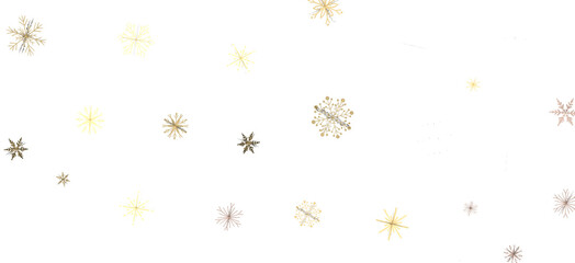 Snowflakes and bokeh lights on the blue Merry Christmas background. 3D render