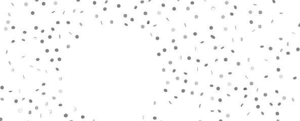 Elegant Embrace: Mesmerizing 3D Illustration Depicting Swirling silver Confetti