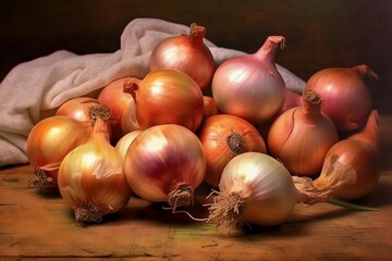 a tantalizing image of a bunch of fresh, aromatic onions