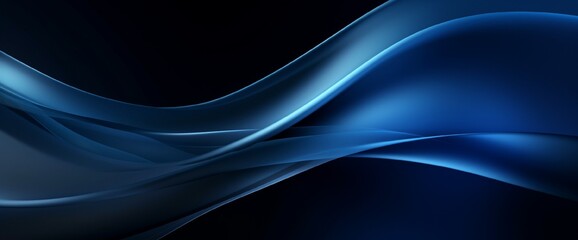 Abstract smooth dark blue with black vignette studio well use as backgroundbusiness reportdigitalweb