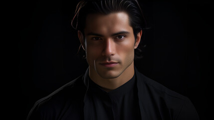 Obraz premium AI-generated male model