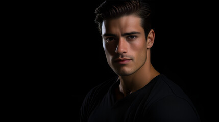 Obraz premium AI-generated male model