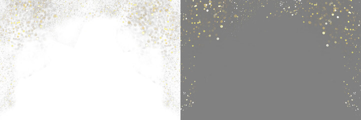  Gold glitter shiny golden sparkles dust bokeh element luxury for card design backdrop fram Christmas card overlay