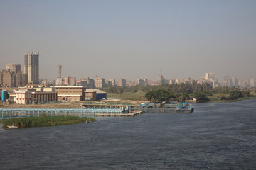 Fototapeta na wymiar A general view of the Nile