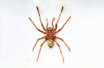 Fulgora laternaria spread is common in Central and South America, Mexico.