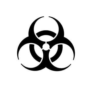 Biohazard Zone Vektor Symbol
